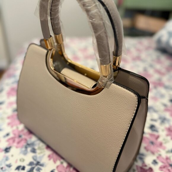 NWT Badgley Mischka Ann Double Handle Satchel - Picture 2 of 4